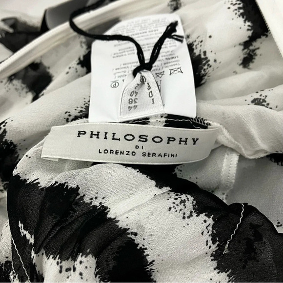 New Philosophy Di Lorenzo Serafini Zebra Dress - Picture 9 of 15